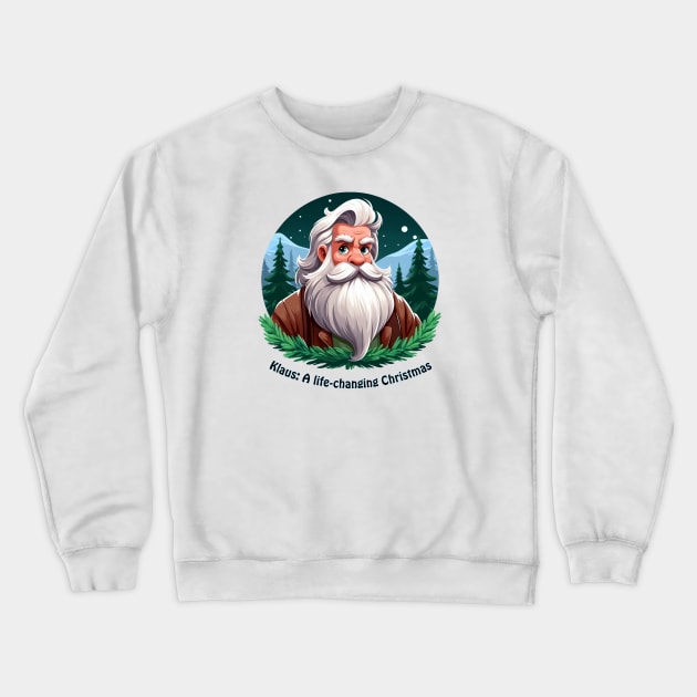 Klaus Christmas Crewneck Sweatshirt by BukovskyART